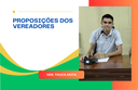 Câmara aprova requerimentos do vereador Thuca Mota relacionadas à infraestrutura urbana e ao transporte universitário no município