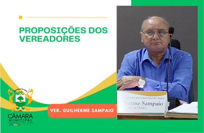 Requerimento do ver. Guilherme busca a Revitalização de estradas municipais