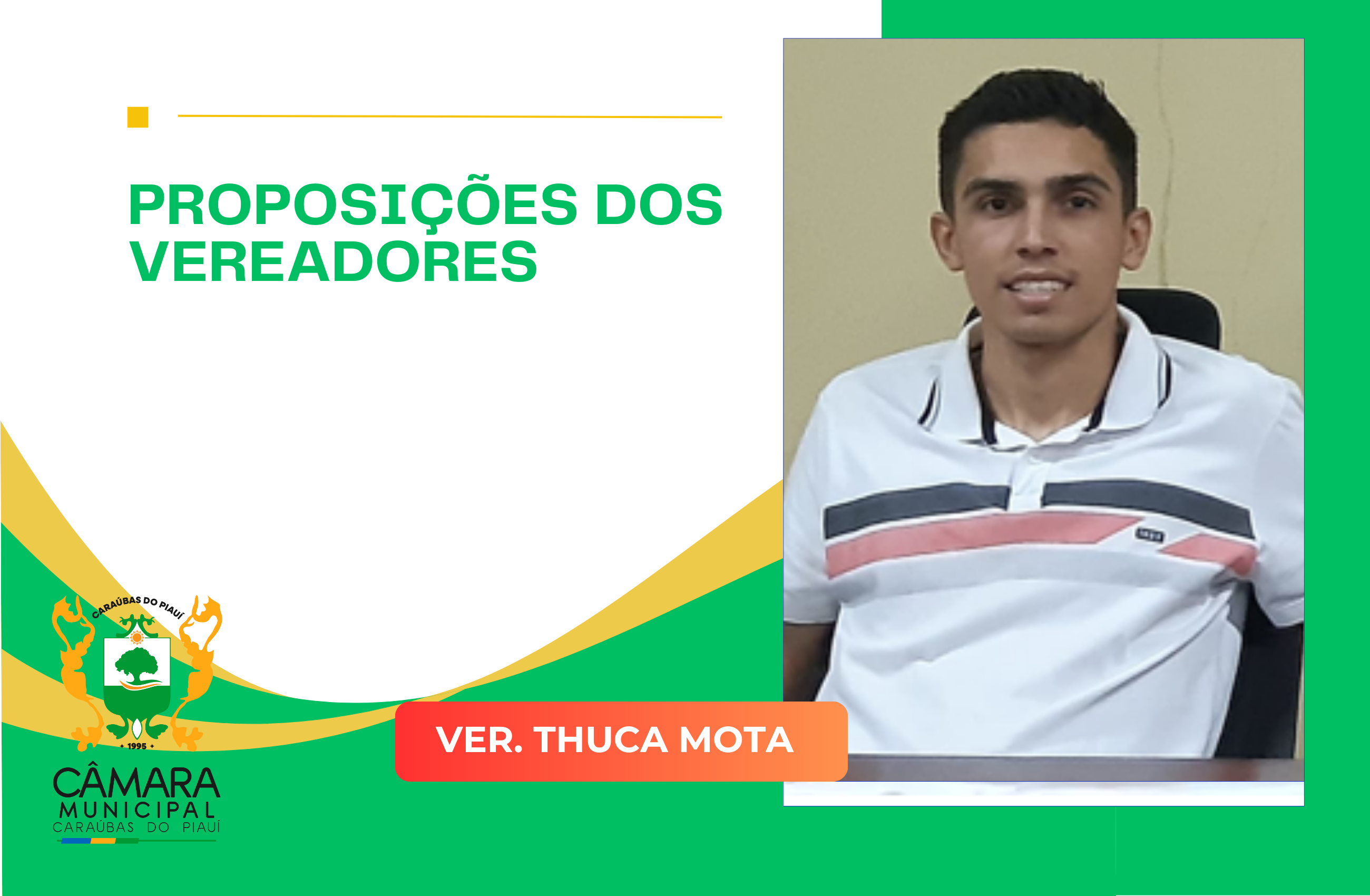 Requerimento do ver. Thuca Mota solicita ao Executivo colocação de Bueiro na Avenida Francisco Portela dos Santos