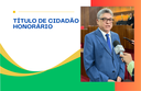 Vereador Thuca Mota apresenta Decreto para concessão de título de cidadão honorário ao deputado estadual João Madison Nogueira