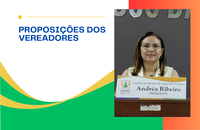 Vereadora Andréa Ribeiro apresenta Decreto para título de cidadania ao Sr. Francisco Paiva